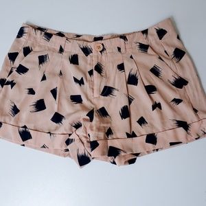 Sz Small Pink and navy shorts